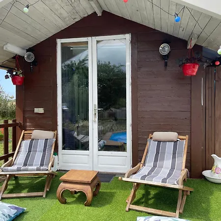 Tiny House Avec Piscine Privative Ecologique * 普勒迪安
